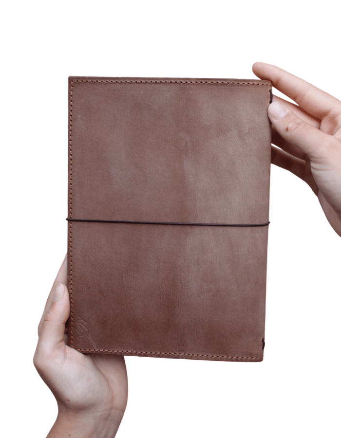 Coipo | Leather journal tamaño A5