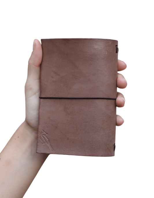 Coipo | Leather journal tamaño bolsillo - BirdLog