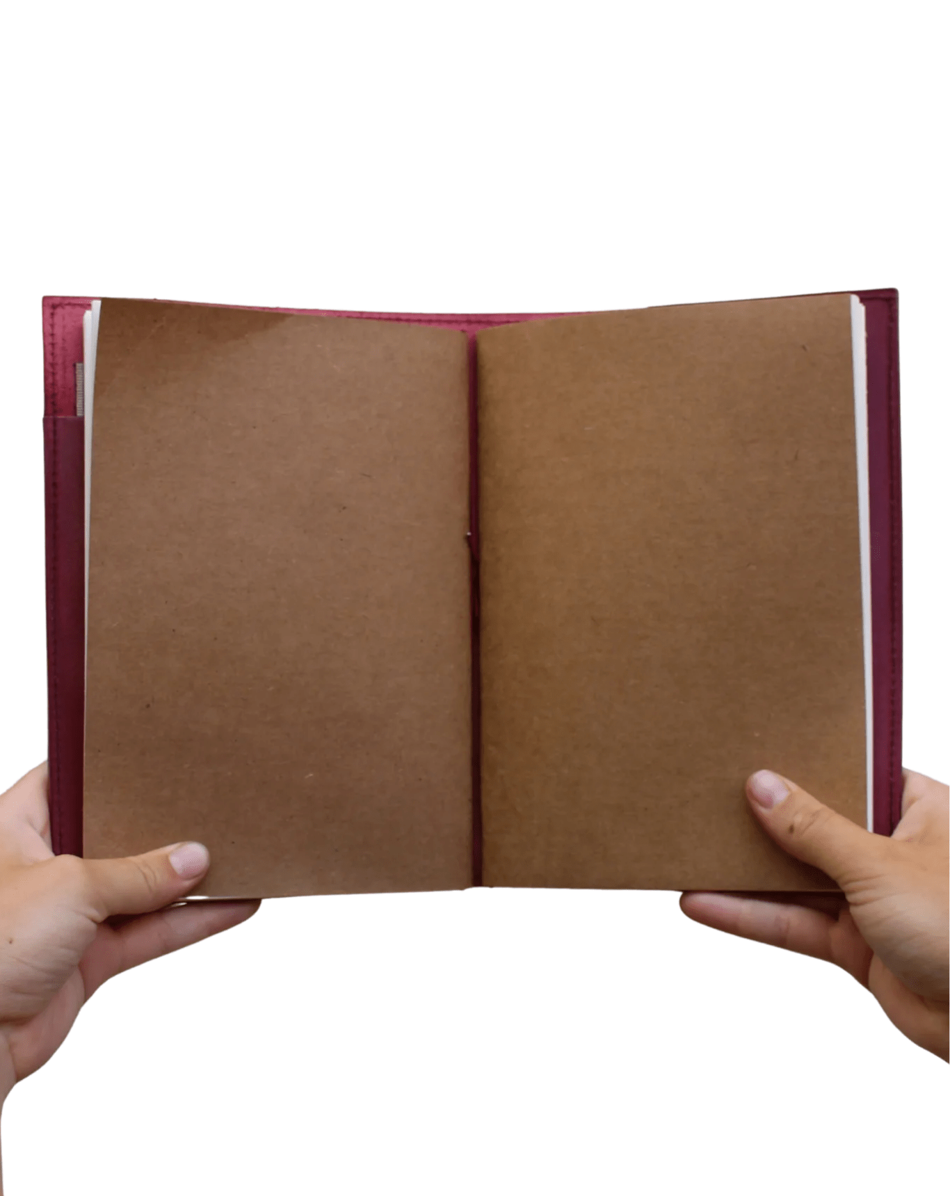 Copihue | Leather journal A5 - BirdLog