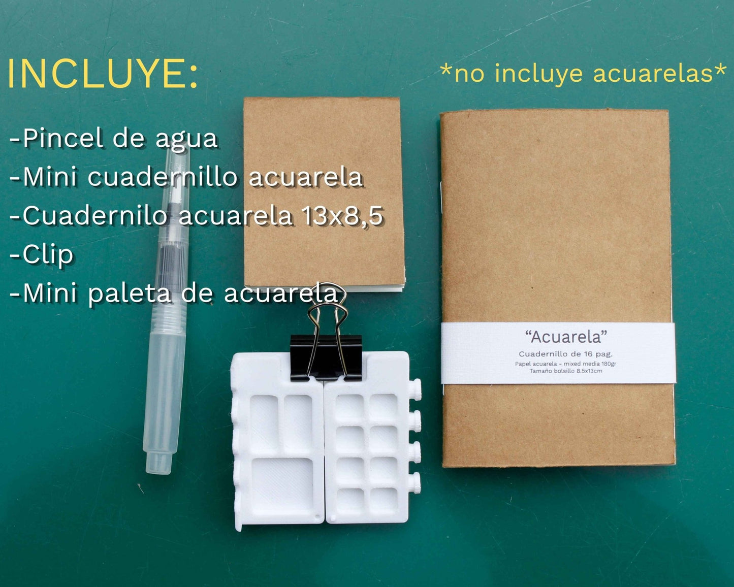Kit Acuarela de Bolsillo — BirdLog - BirdLog