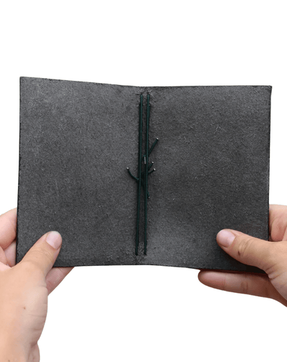 Quillay | Leather journal tamaño bolsillo - BirdLog