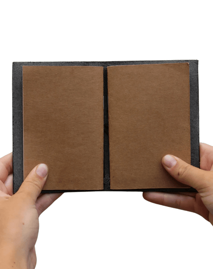 Quillay | Leather journal tamaño bolsillo - BirdLog