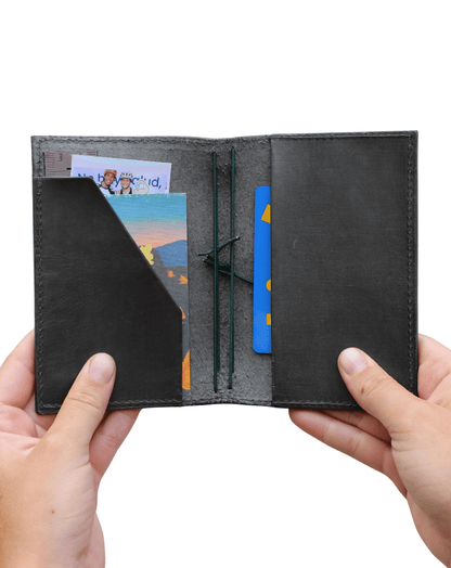 Quillay | Leather journal tamaño bolsillo - BirdLog